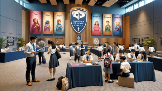 Christian private school enrollment