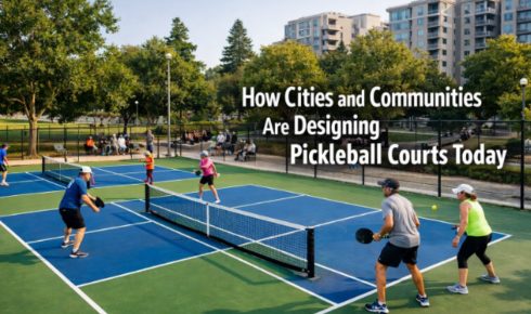 pickleball court construction
