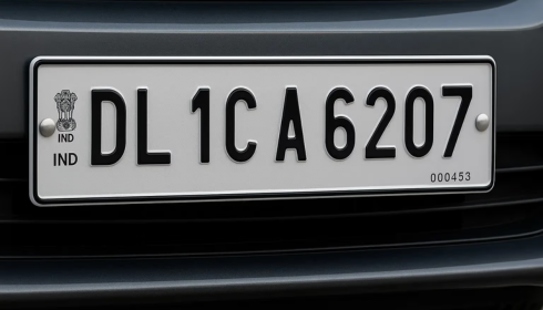 hsrp number plate booking