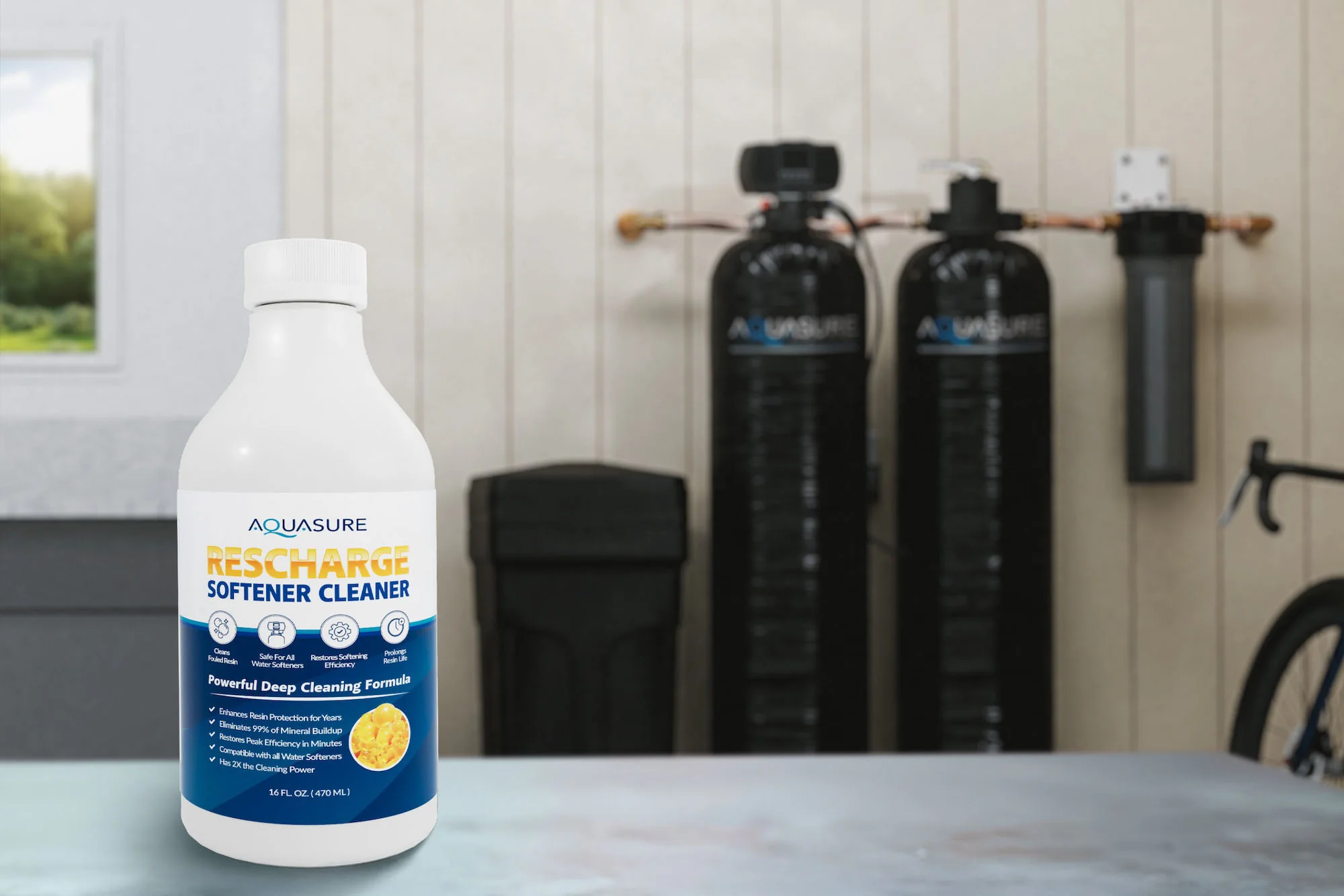 water softener systems.
